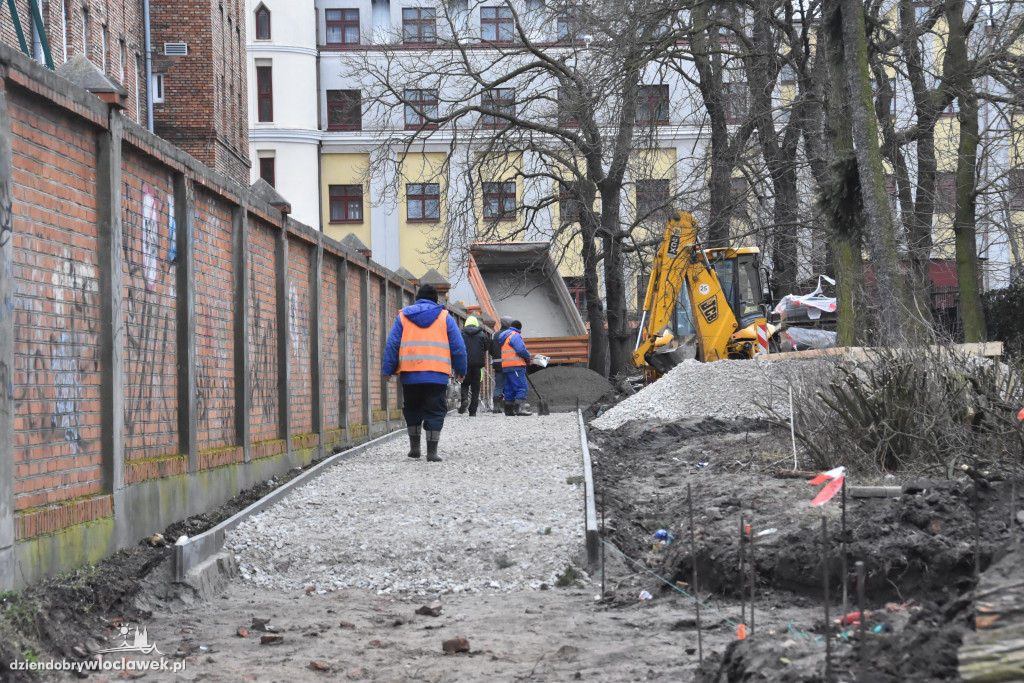 W parku powstaje nowy układ komunikacyjny