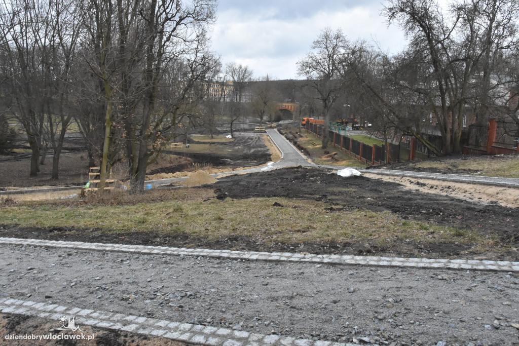 W parku powstaje nowy układ komunikacyjny