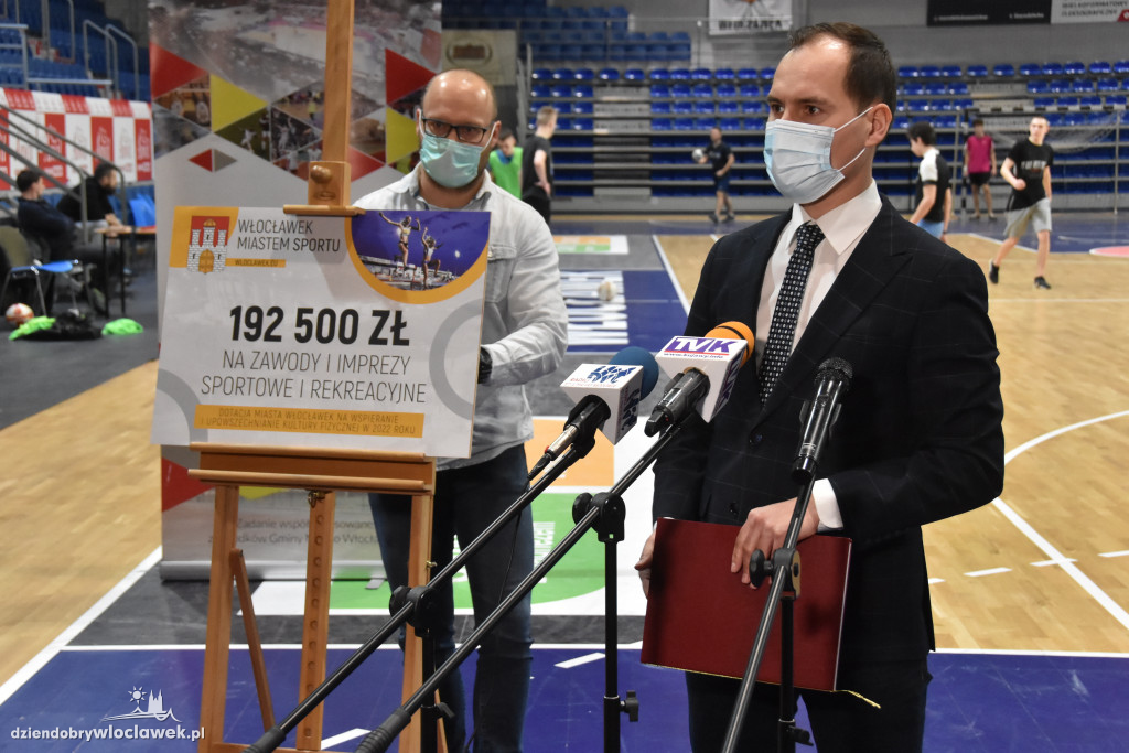 Włocławek rozdał wsparcie na sport