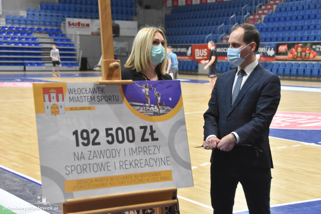 Włocławek rozdał wsparcie na sport