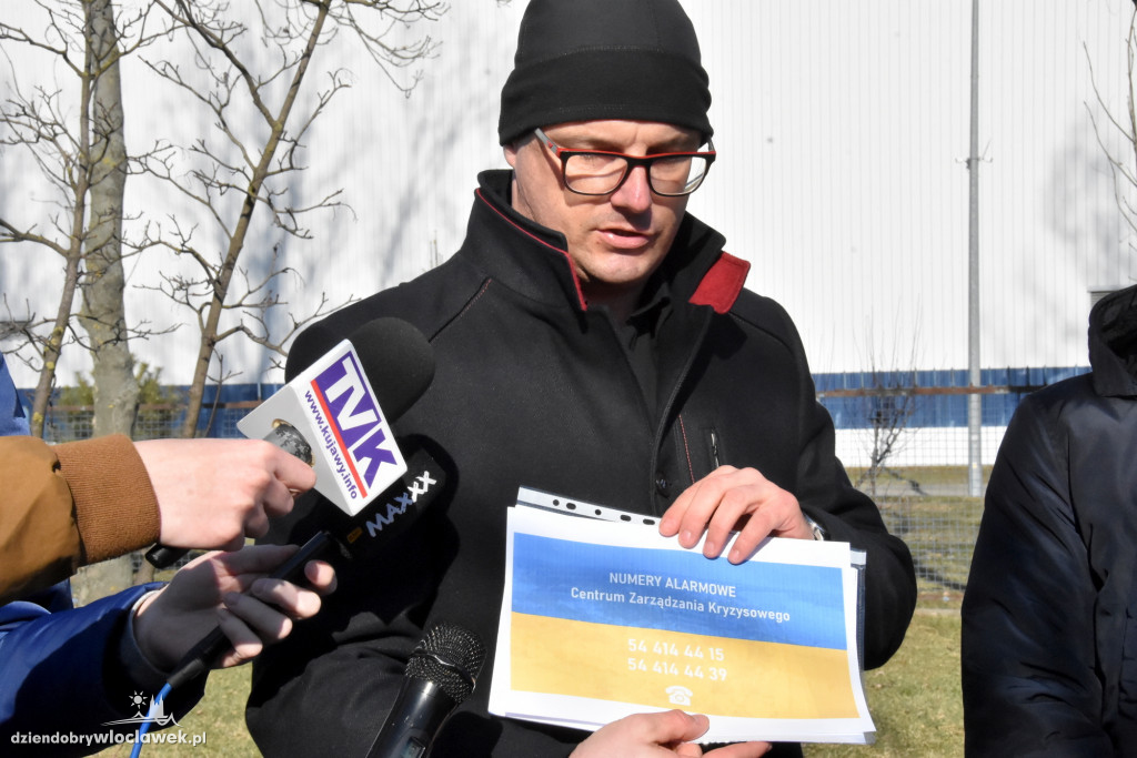 W Drumecie główny magazyn darów dla Ukrainy