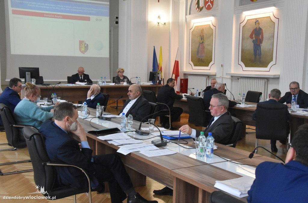 Sesja Rady Powiatu we Włocławku