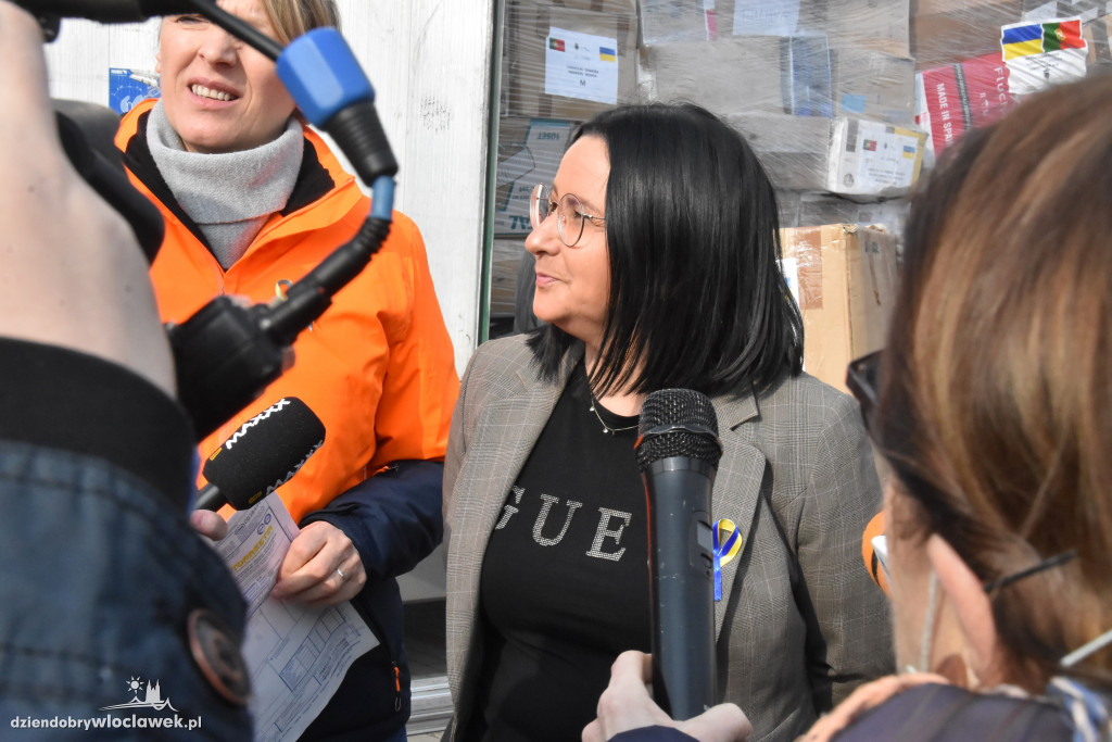 Kilkanaście ton darów już we Włocławku