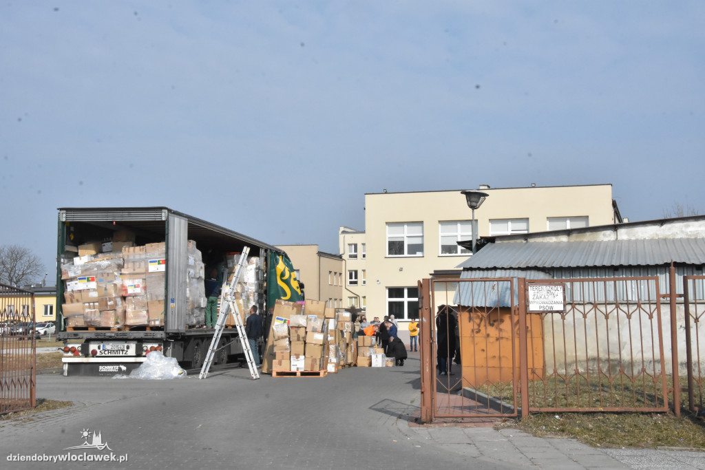 Kilkanaście ton darów już we Włocławku