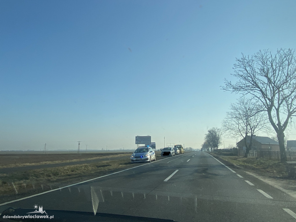 Poranna kolizja pod Brześciem Kujawskim