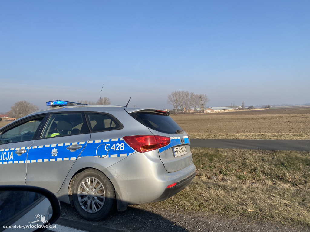 Poranna kolizja pod Brześciem Kujawskim