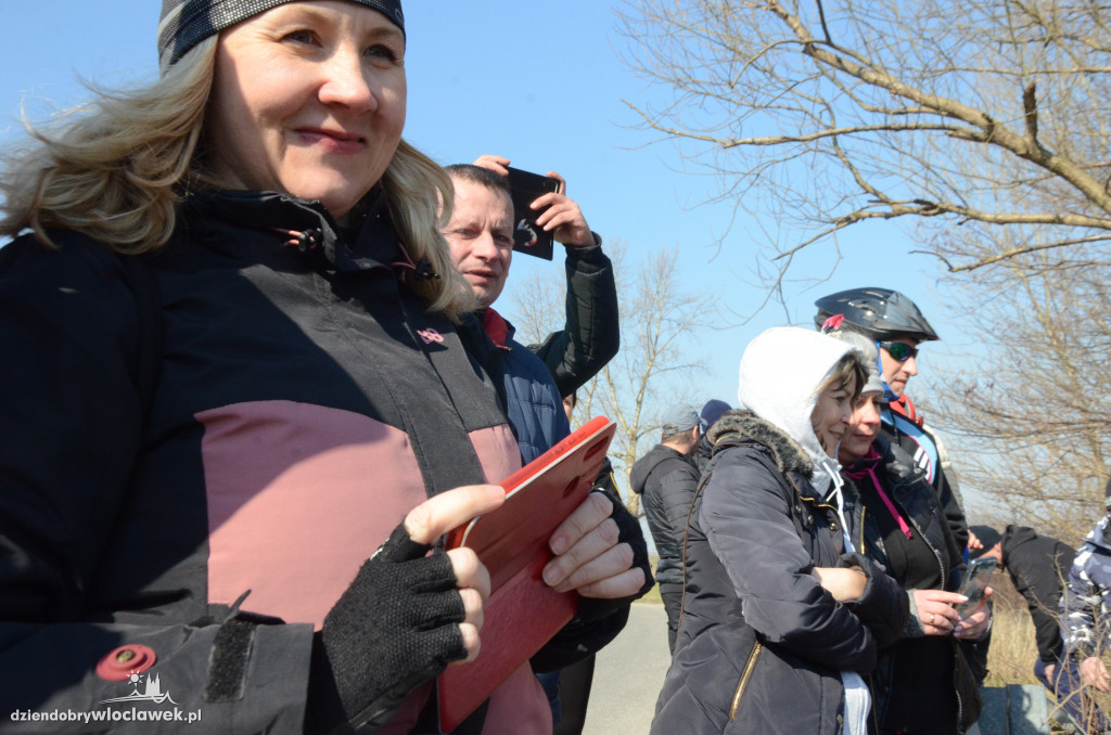 Pojechali rowerami topić marzanny
