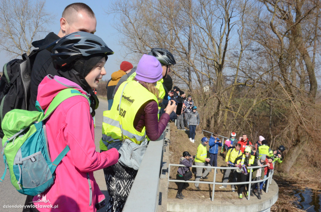 Pojechali rowerami topić marzanny