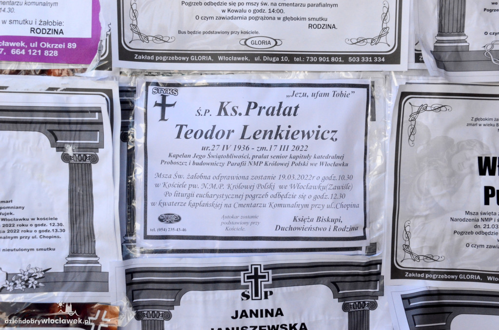Pogrzeb byłego proboszcza Zawiśla