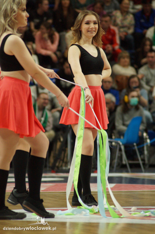 Cheerleaderki na meczu Anwil vs Legia