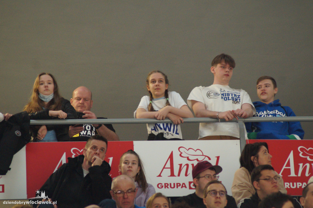 Kibice na meczu Anwil vs Legia