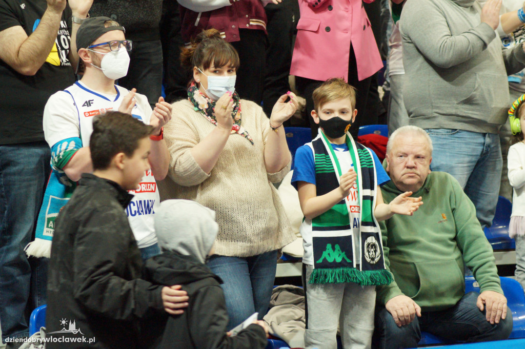 Kibice na meczu Anwil vs Legia