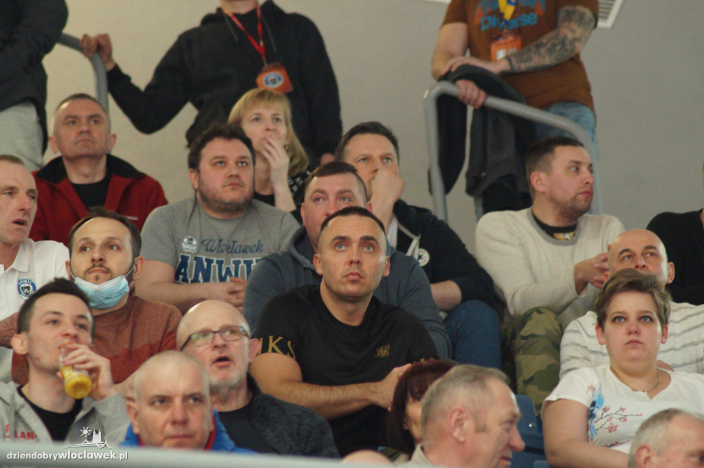 Kibice na meczu Anwil vs Legia