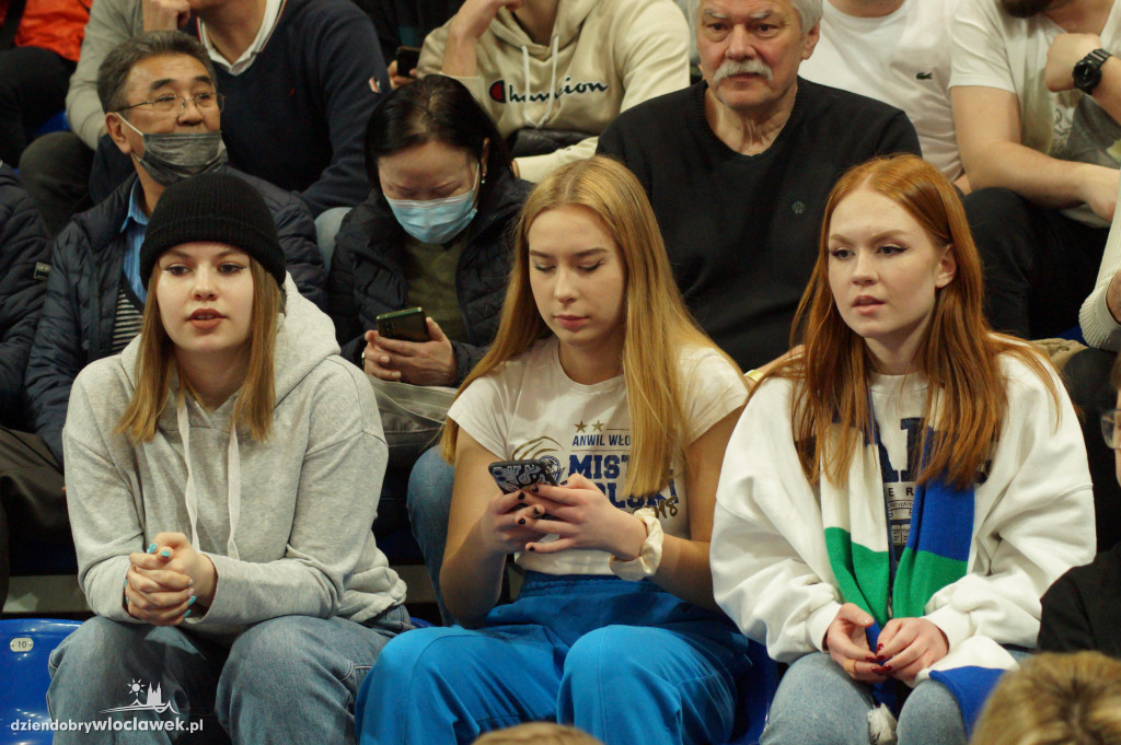 Kibice na meczu Anwil vs Legia