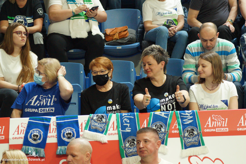 Kibice na meczu Anwil vs Legia