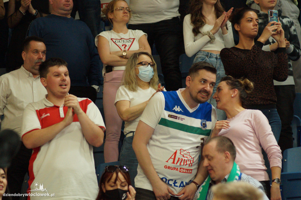 Kibice na meczu Anwil vs Legia