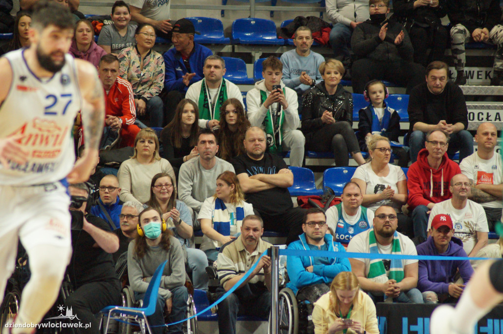 Kibice na meczu Anwil vs Legia
