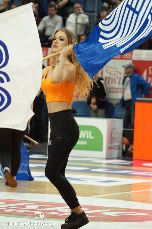 Cheerleaderki na meczu Anwil vs Legia