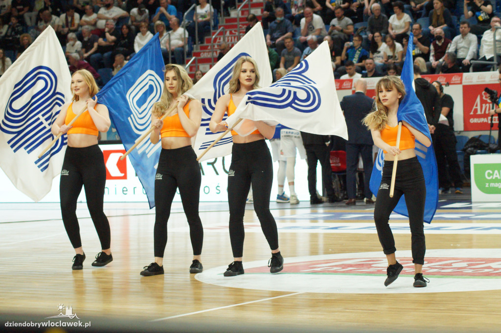 Cheerleaderki na meczu Anwil vs Legia