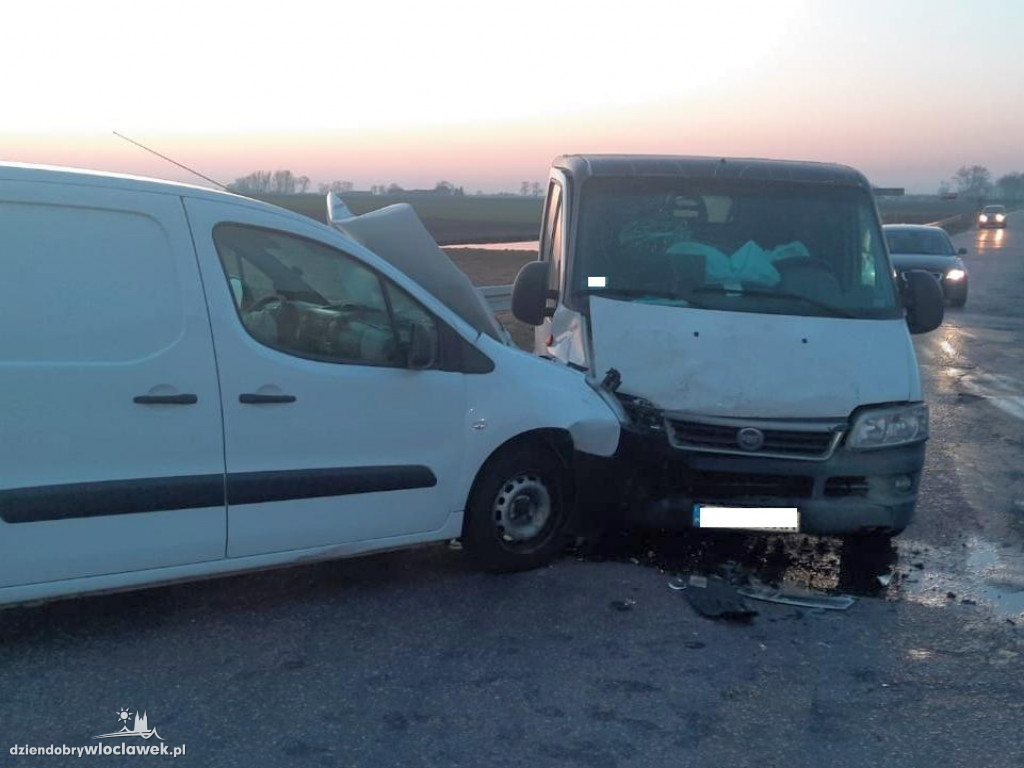 Kolizja citroena i ducato
