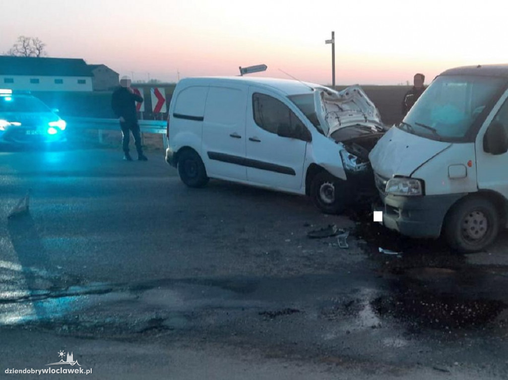 Kolizja citroena i ducato