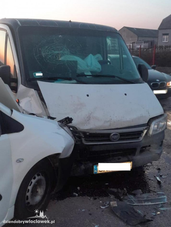 Kolizja citroena i ducato