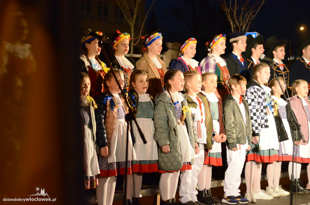 `Solidarni z Ukrainą` na Pl. Wolności