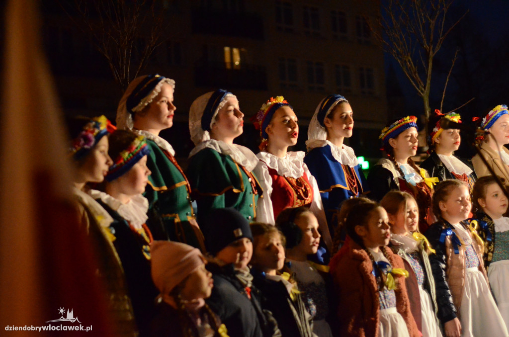 `Solidarni z Ukrainą` na Pl. Wolności