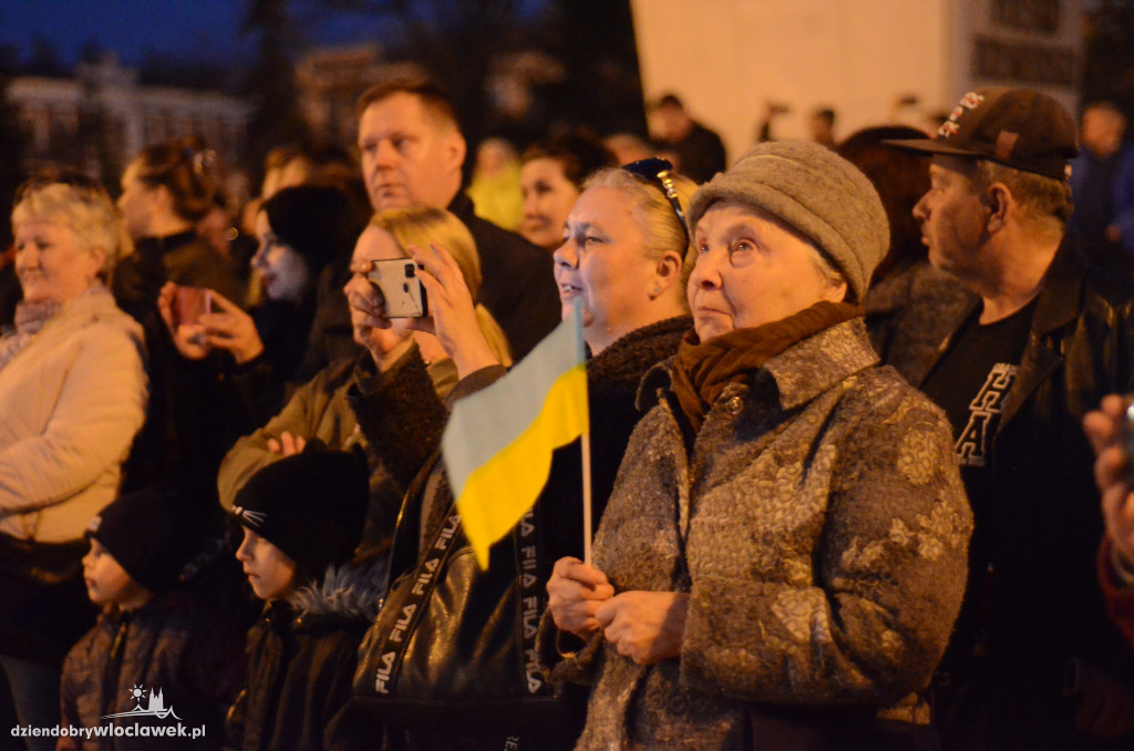 `Solidarni z Ukrainą` na Pl. Wolności