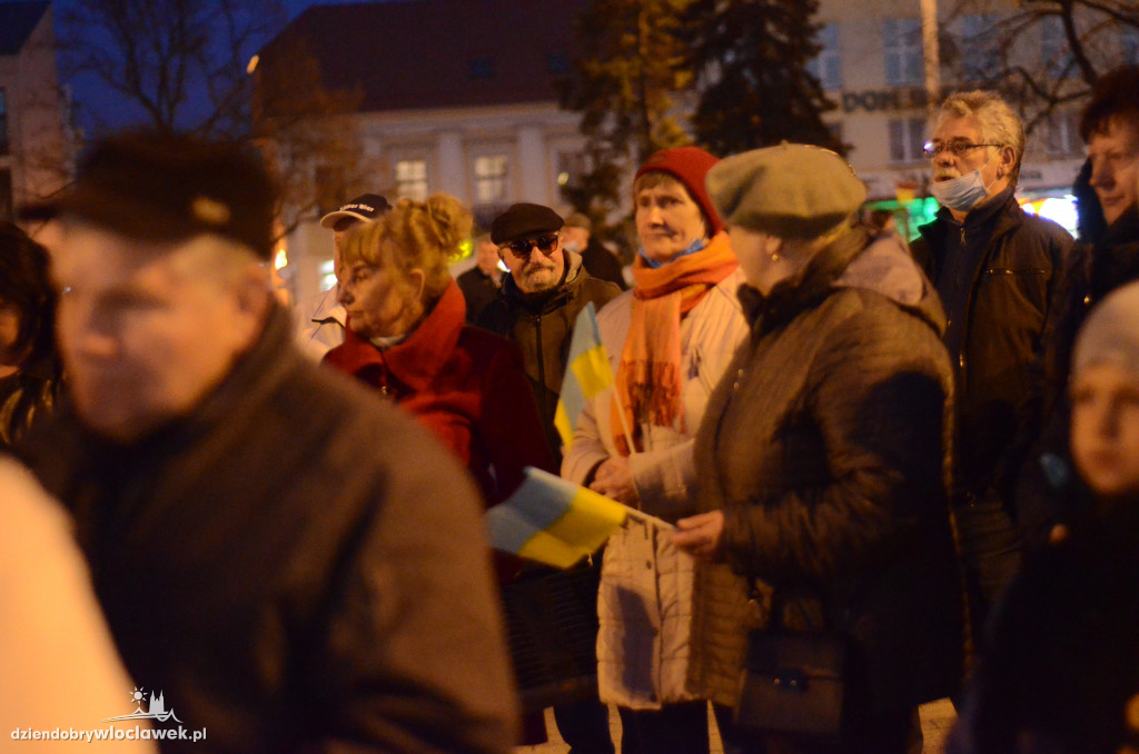 `Solidarni z Ukrainą` na Pl. Wolności
