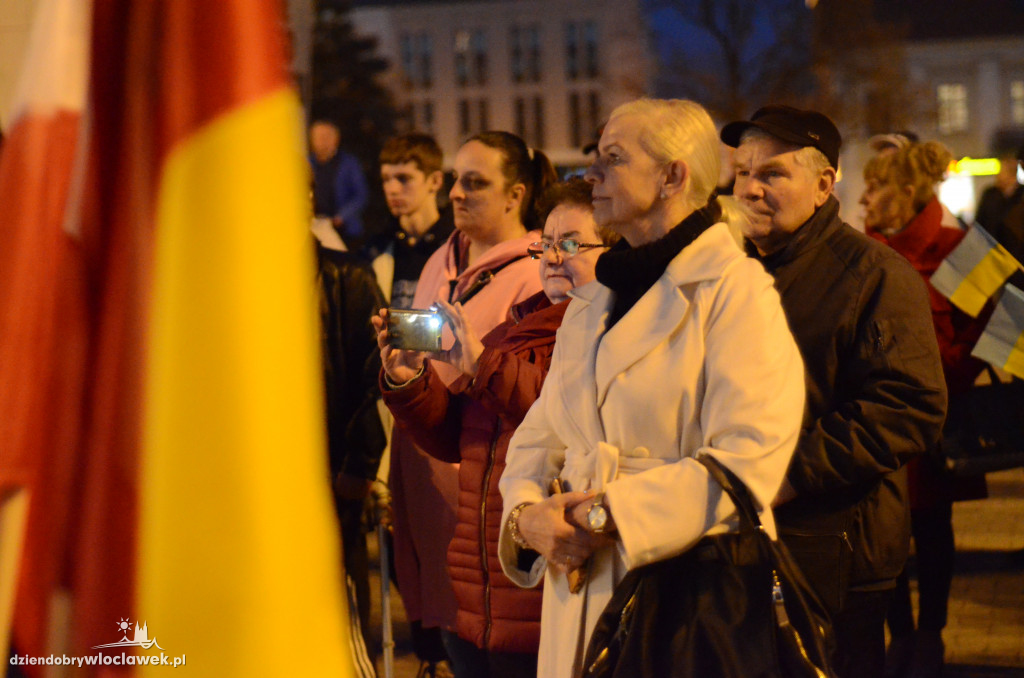 `Solidarni z Ukrainą` na Pl. Wolności