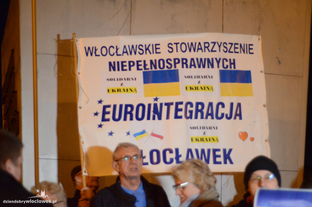 `Solidarni z Ukrainą` na Pl. Wolności