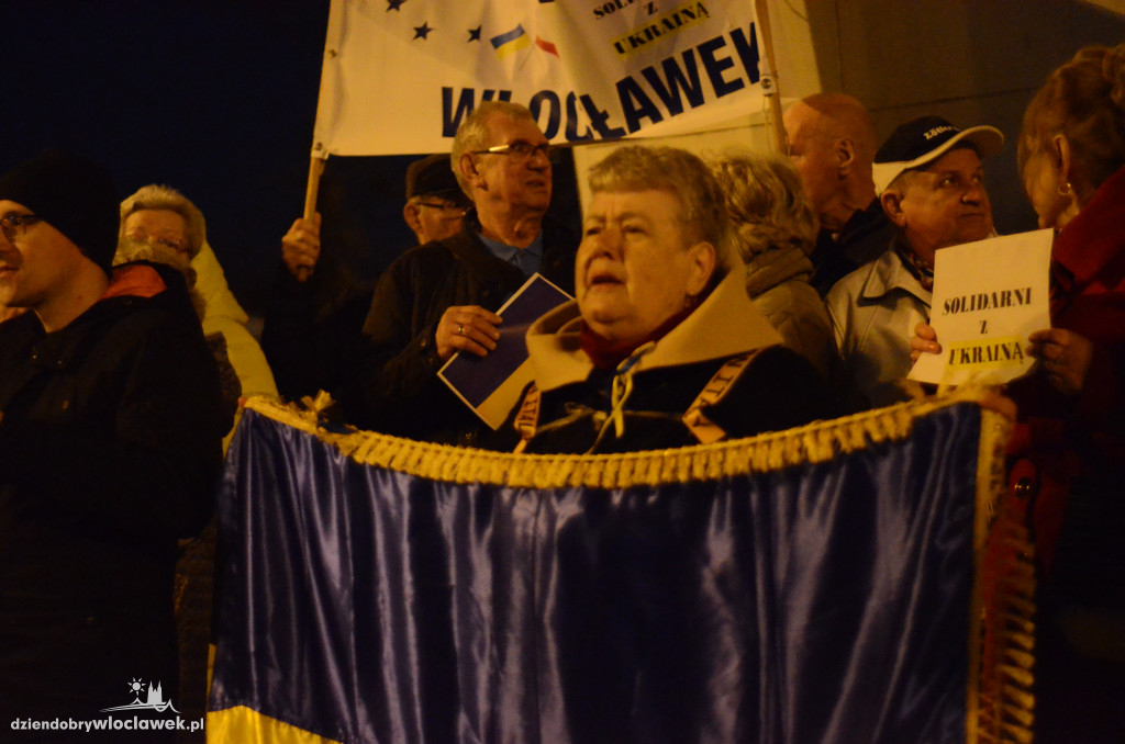 `Solidarni z Ukrainą` na Pl. Wolności