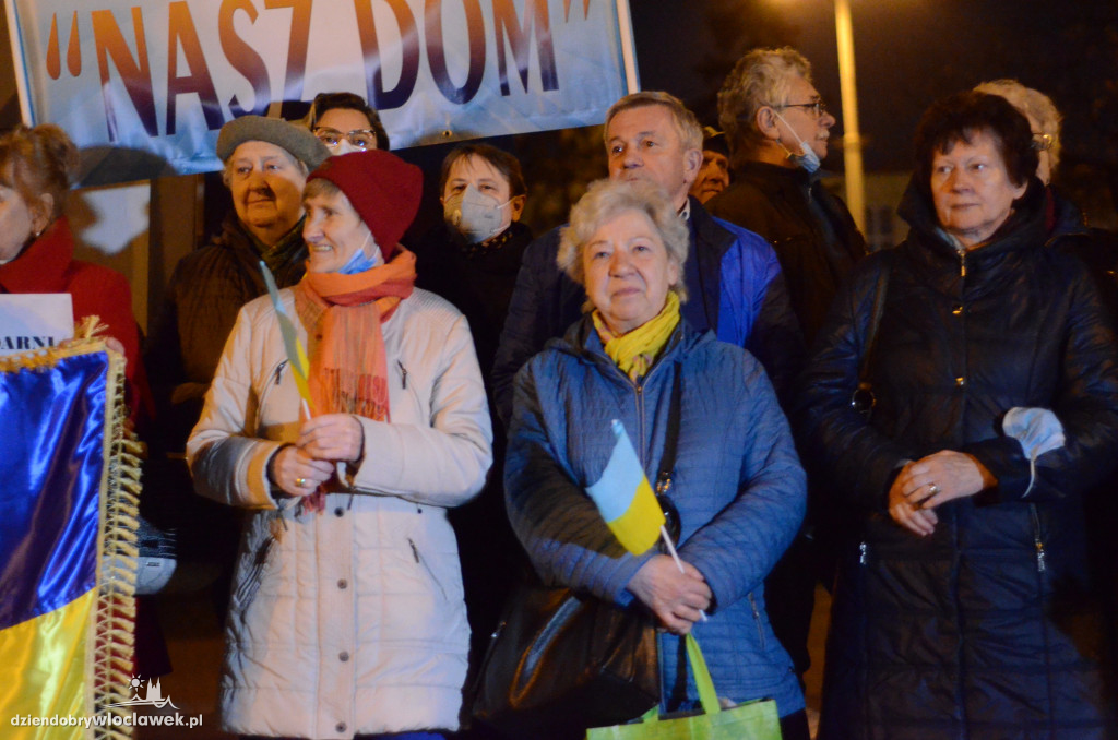 `Solidarni z Ukrainą` na Pl. Wolności