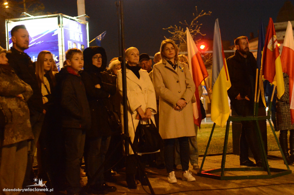 `Solidarni z Ukrainą` na Pl. Wolności