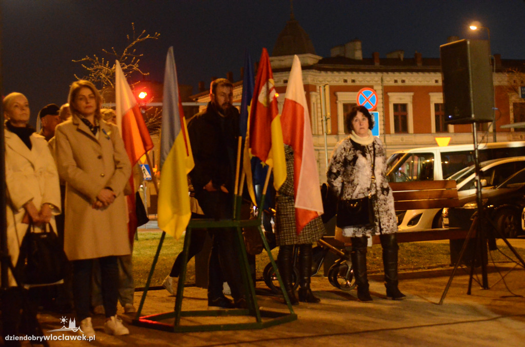 `Solidarni z Ukrainą` na Pl. Wolności