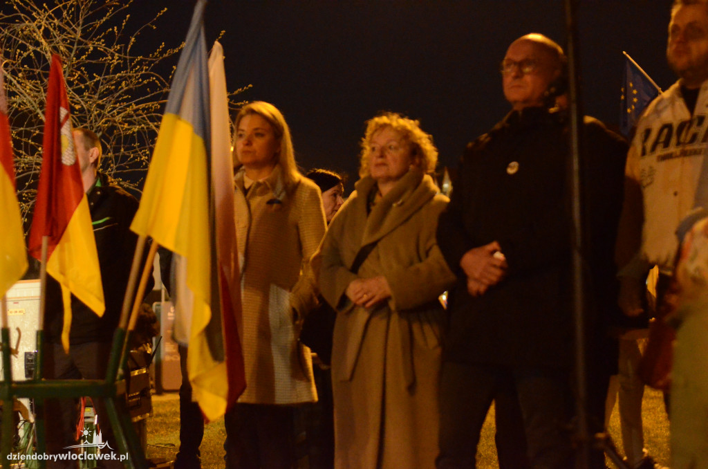 `Solidarni z Ukrainą` na Pl. Wolności