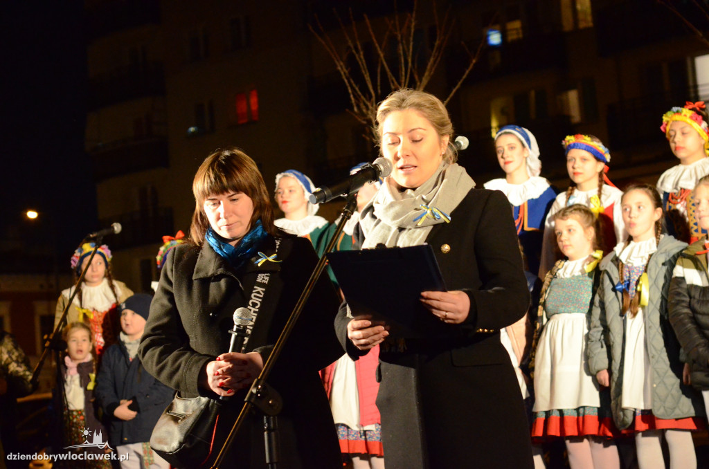 `Solidarni z Ukrainą` na Pl. Wolności