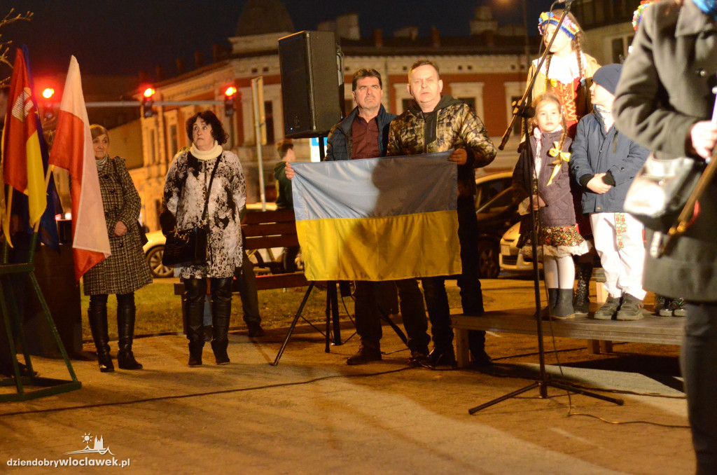 `Solidarni z Ukrainą` na Pl. Wolności
