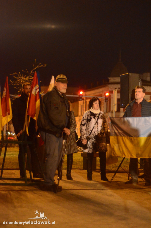 `Solidarni z Ukrainą` na Pl. Wolności