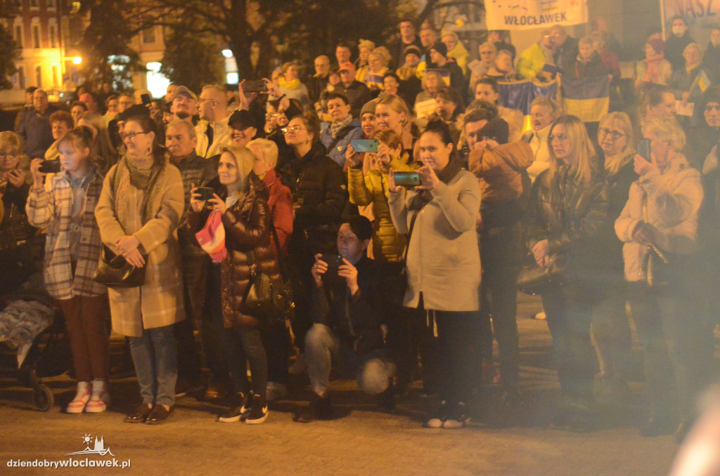 `Solidarni z Ukrainą` na Pl. Wolności