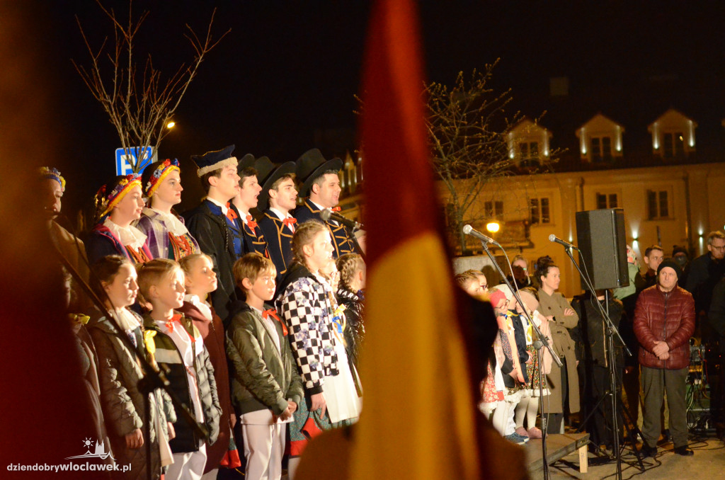 `Solidarni z Ukrainą` na Pl. Wolności