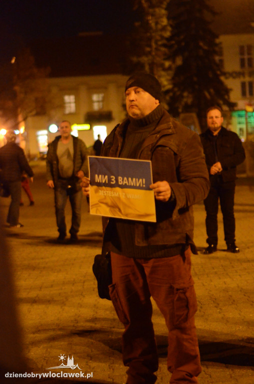 `Solidarni z Ukrainą` na Pl. Wolności