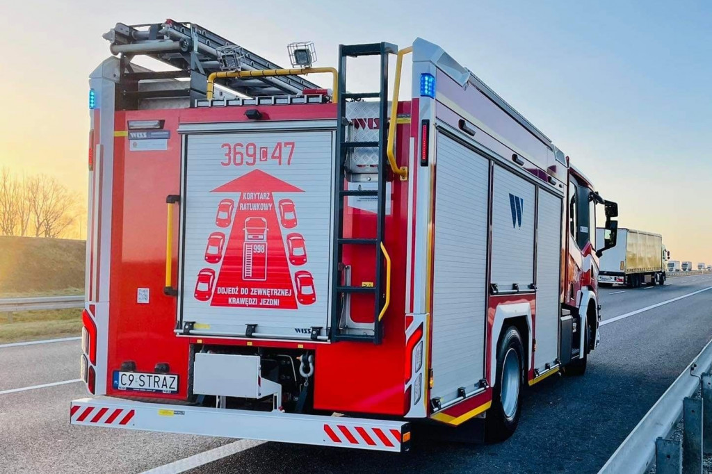 Groźnie na A1 pod Włocławkiem