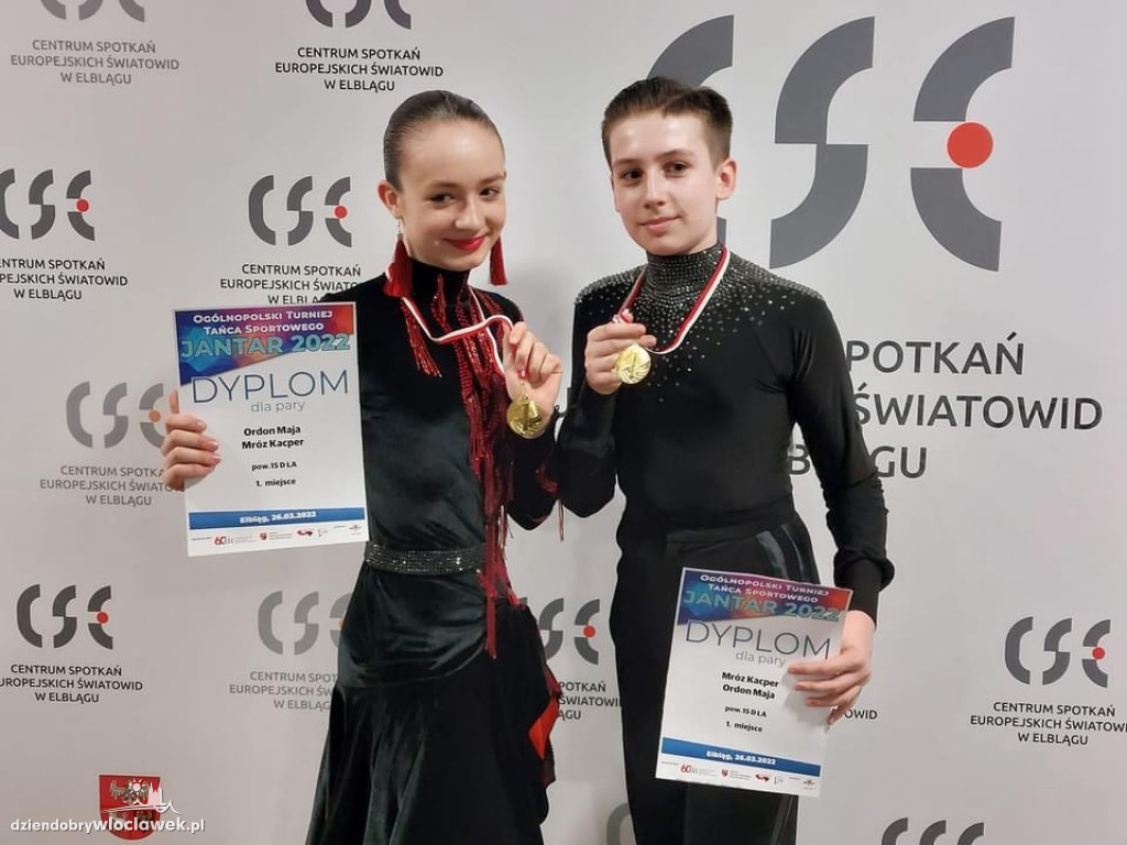 Sukces młodych tancerzy z Włocławka w Elblągu