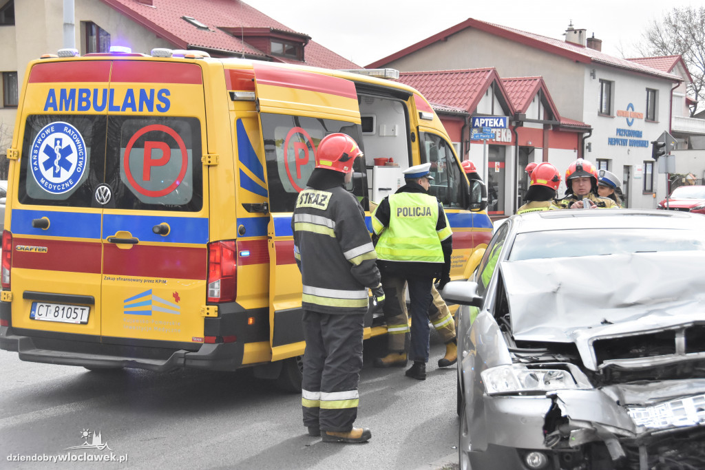 Wypadek na Południu. Zablokowane skrzyżowanie