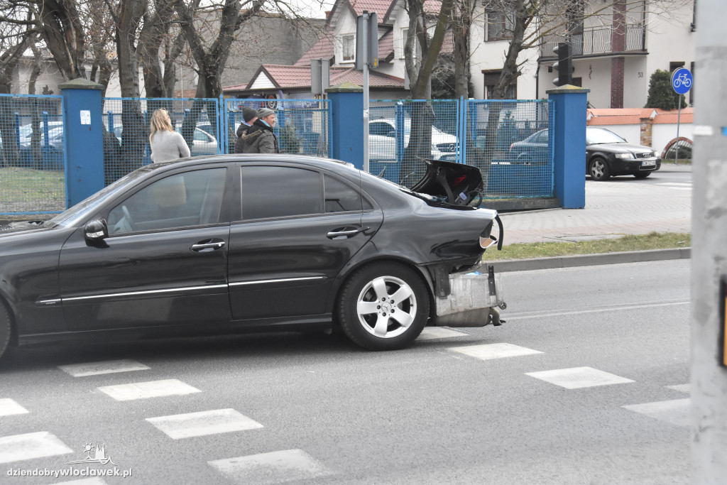 Wypadek na Południu. Zablokowane skrzyżowanie