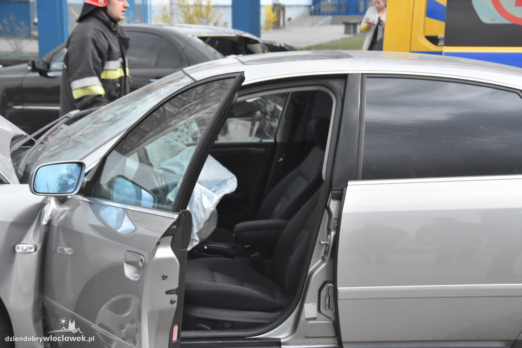 Wypadek na Południu. Zablokowane skrzyżowanie