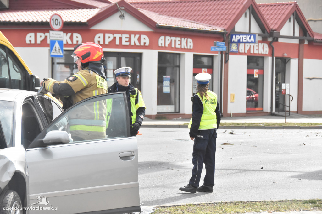 Wypadek na Południu. Zablokowane skrzyżowanie