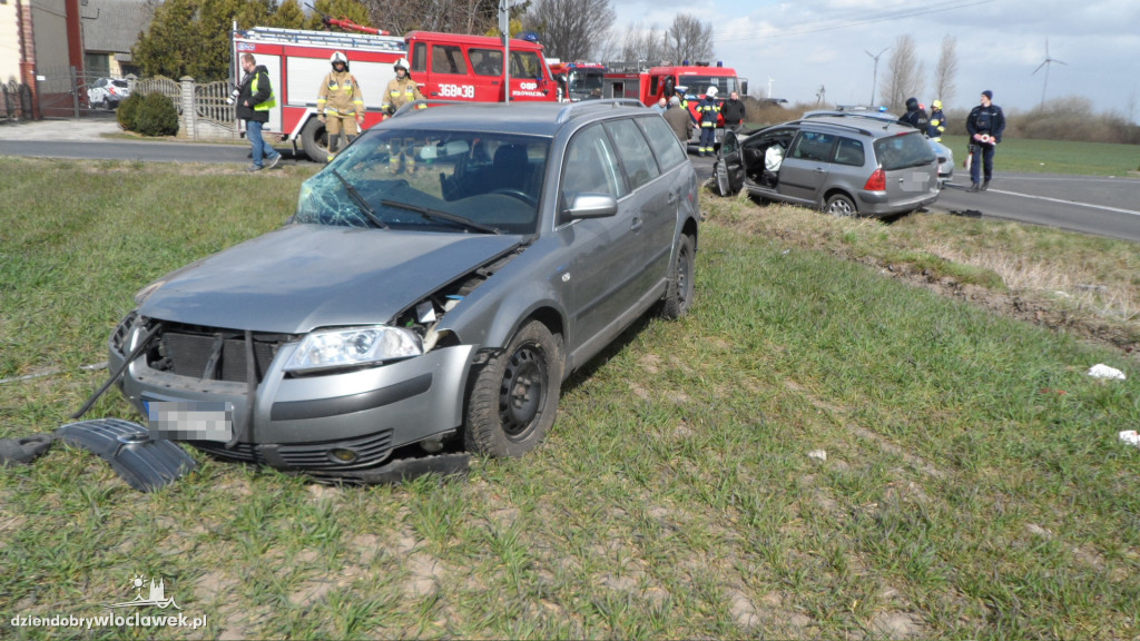 Groźny wypadek pod Włocławkiem